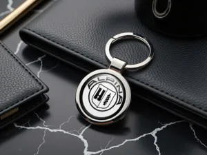 Alpina Portachiavi Personalizzati Logo Metallo Premium